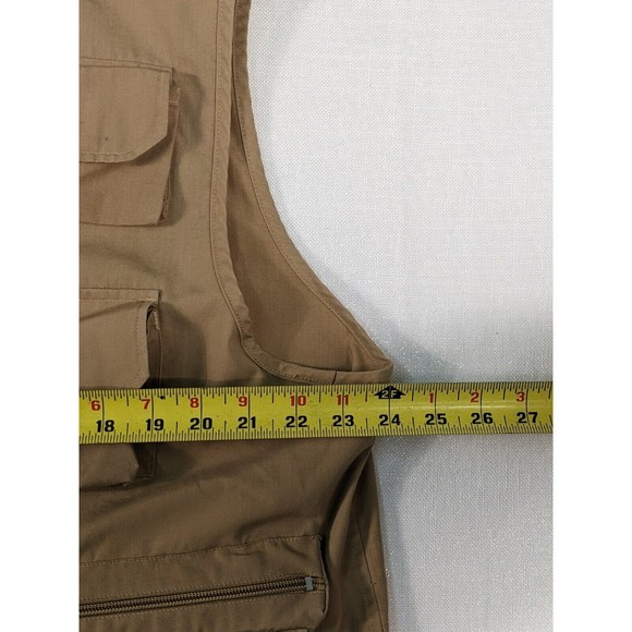 Wilderness Pro Traditional Fishing Vest Zipper Pocket Size L Fly Fishing - Picture 7 of 8
